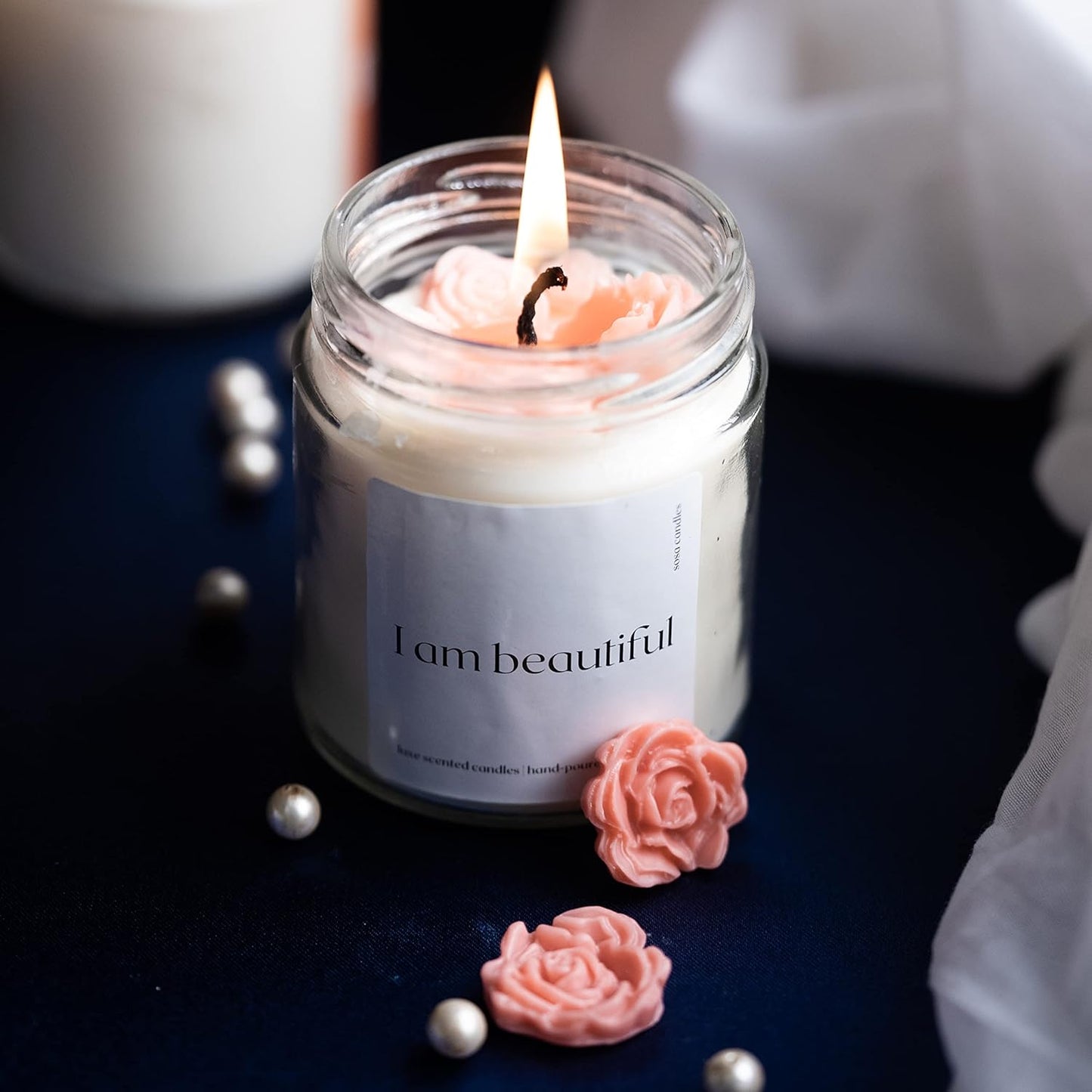Affirmation Candle - I am Beautiful Scented Candles