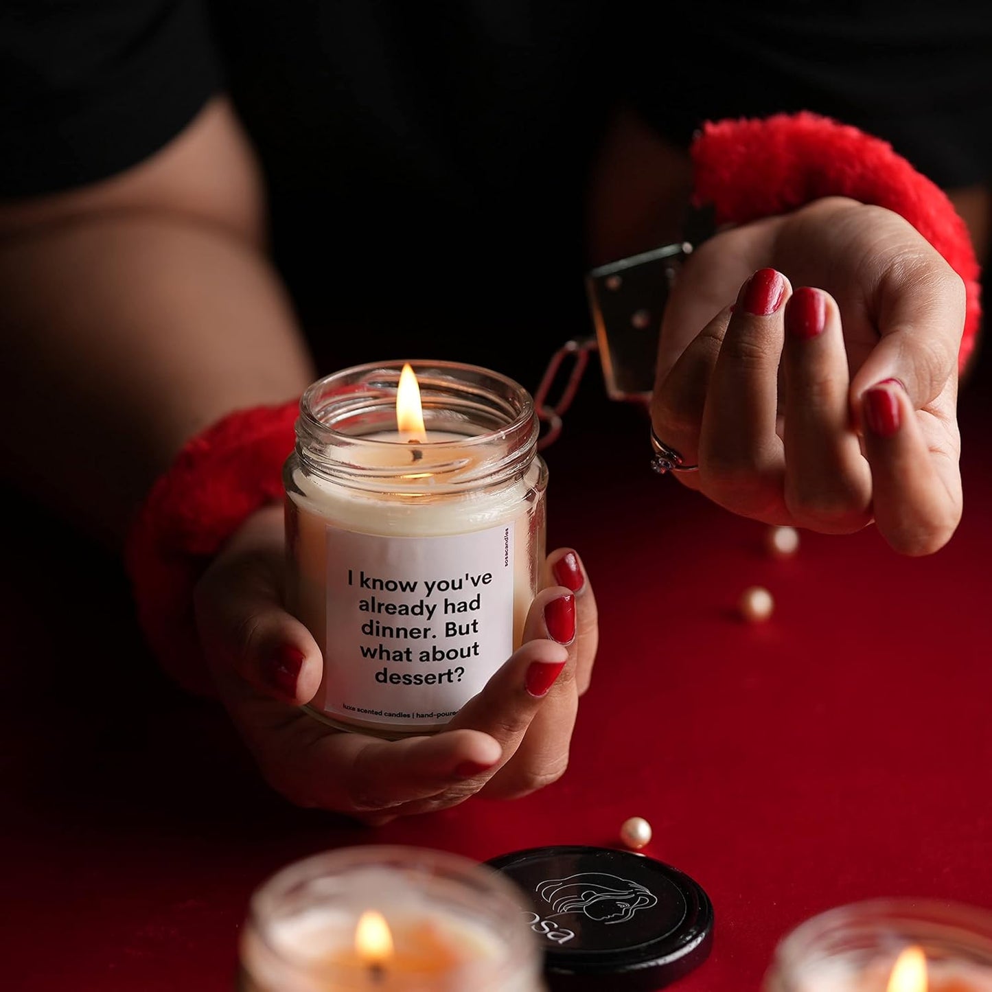 I Know You've Already Dinner, What About Dessert Scented Candle (Valentine's Day)