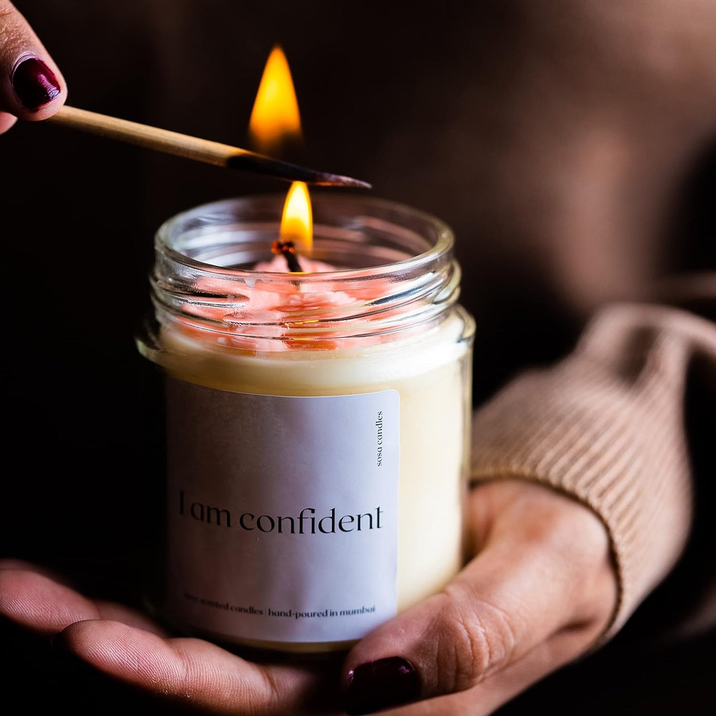 Affirmation Candle - I am Confident