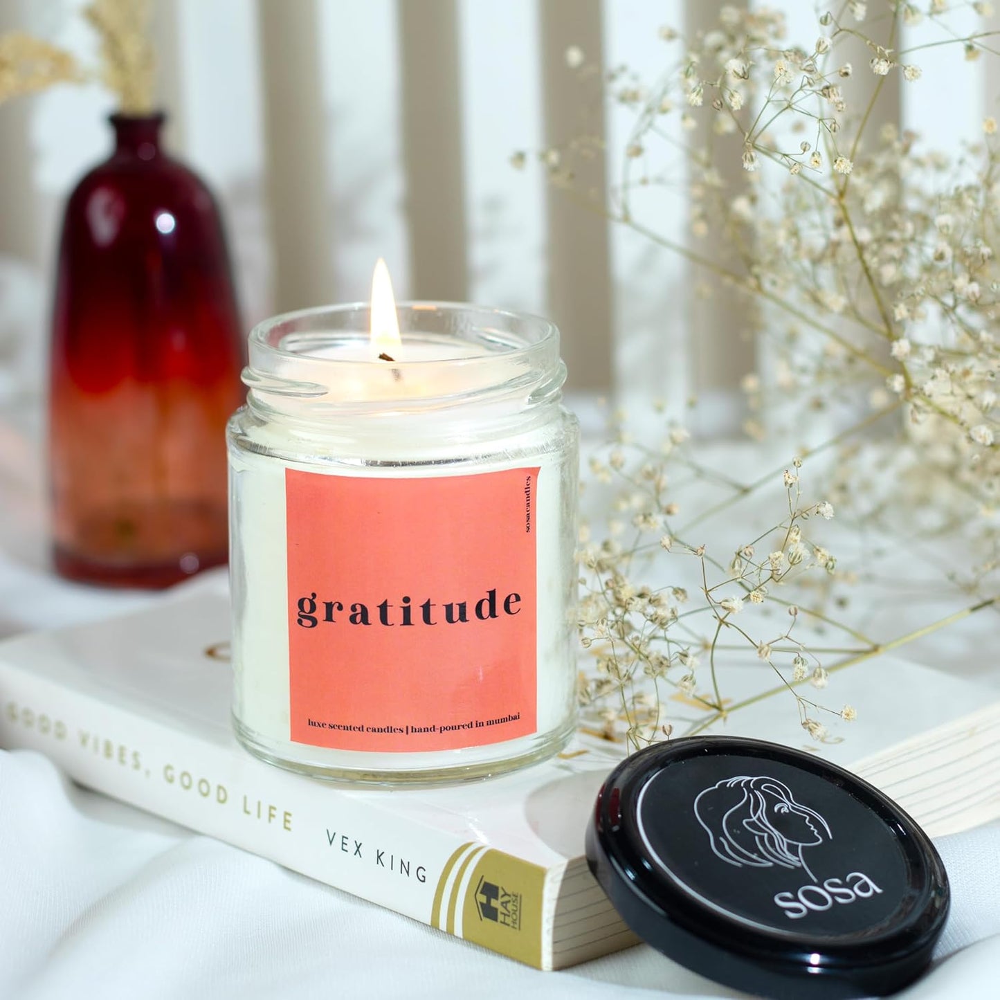 Gratitude Scented Candle Gift Set - Perfect Gratitude Gifts for Any Occasion