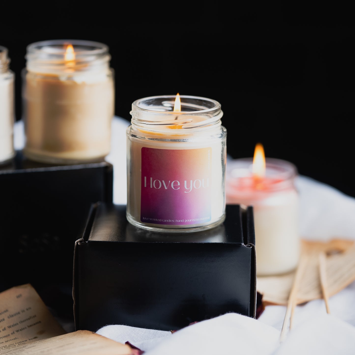 I Love You Scented Candles