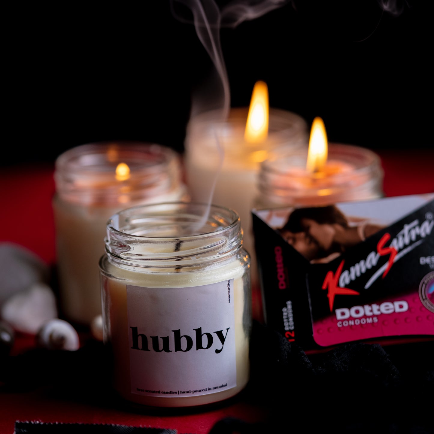 Anniversary Gifts for Him and Husband - Hubby Scented Candle