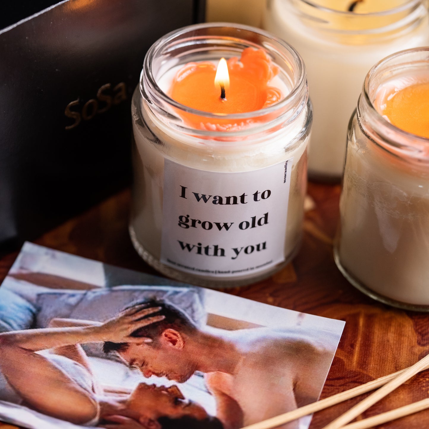 Best Candle Gift For Boyfriend - I Want To Grow Old With You Scented Candle