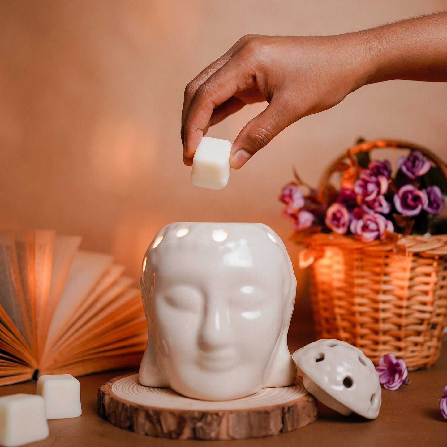Electric Buddha Burner with Wax Melts