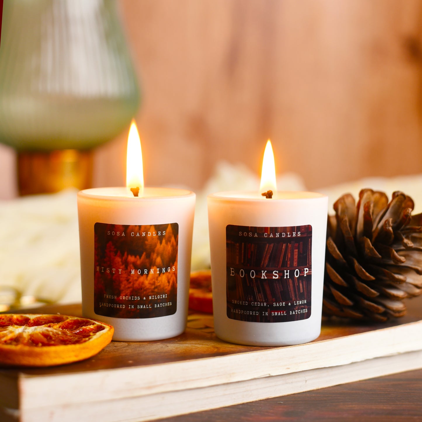 bookshop scented candle | luxury scented candle | hand-poured in micro batches