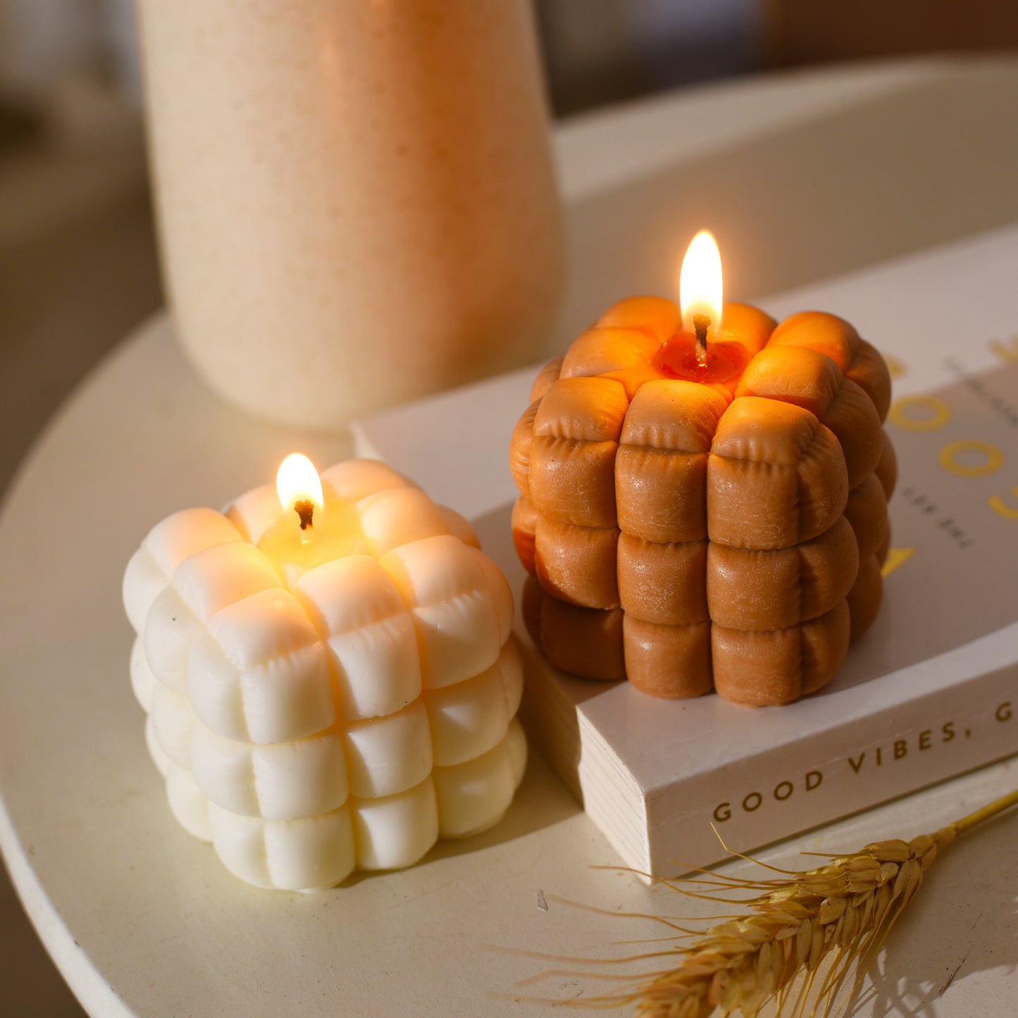 Bubble Cushion Candle