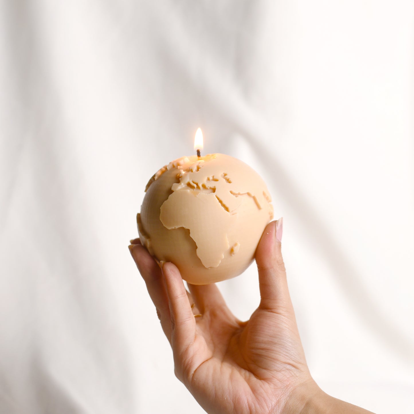 Globe Candle | Earth Candle | Home Decor Candle