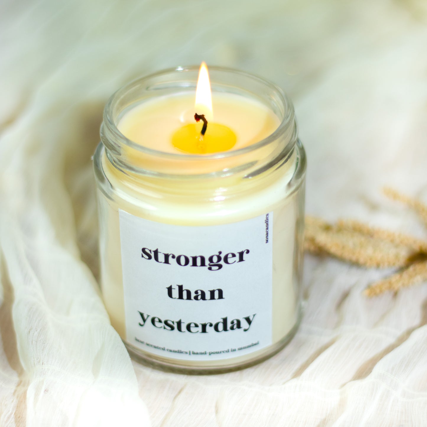 Good Vibes Scented Candle Gift Set - Stronger Than Yesterday