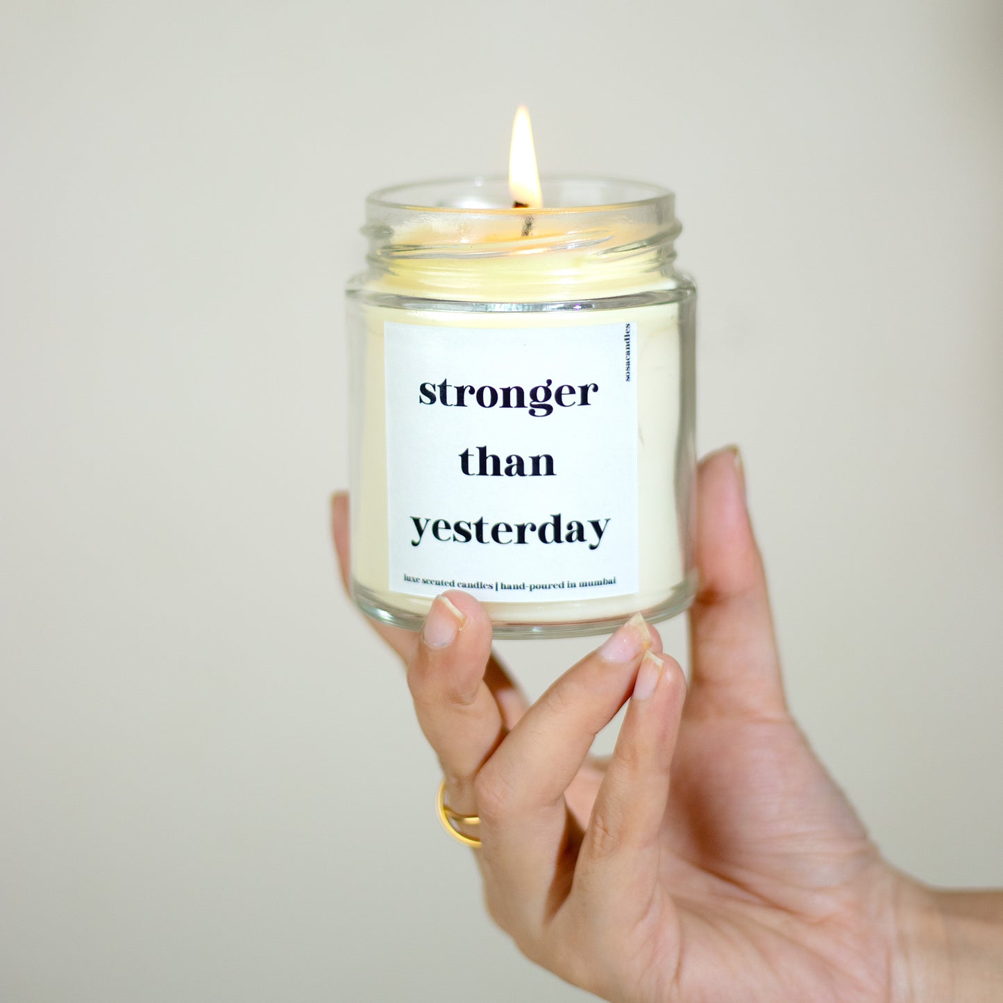 Good Vibes Scented Candle Gift Set - Stronger Than Yesterday