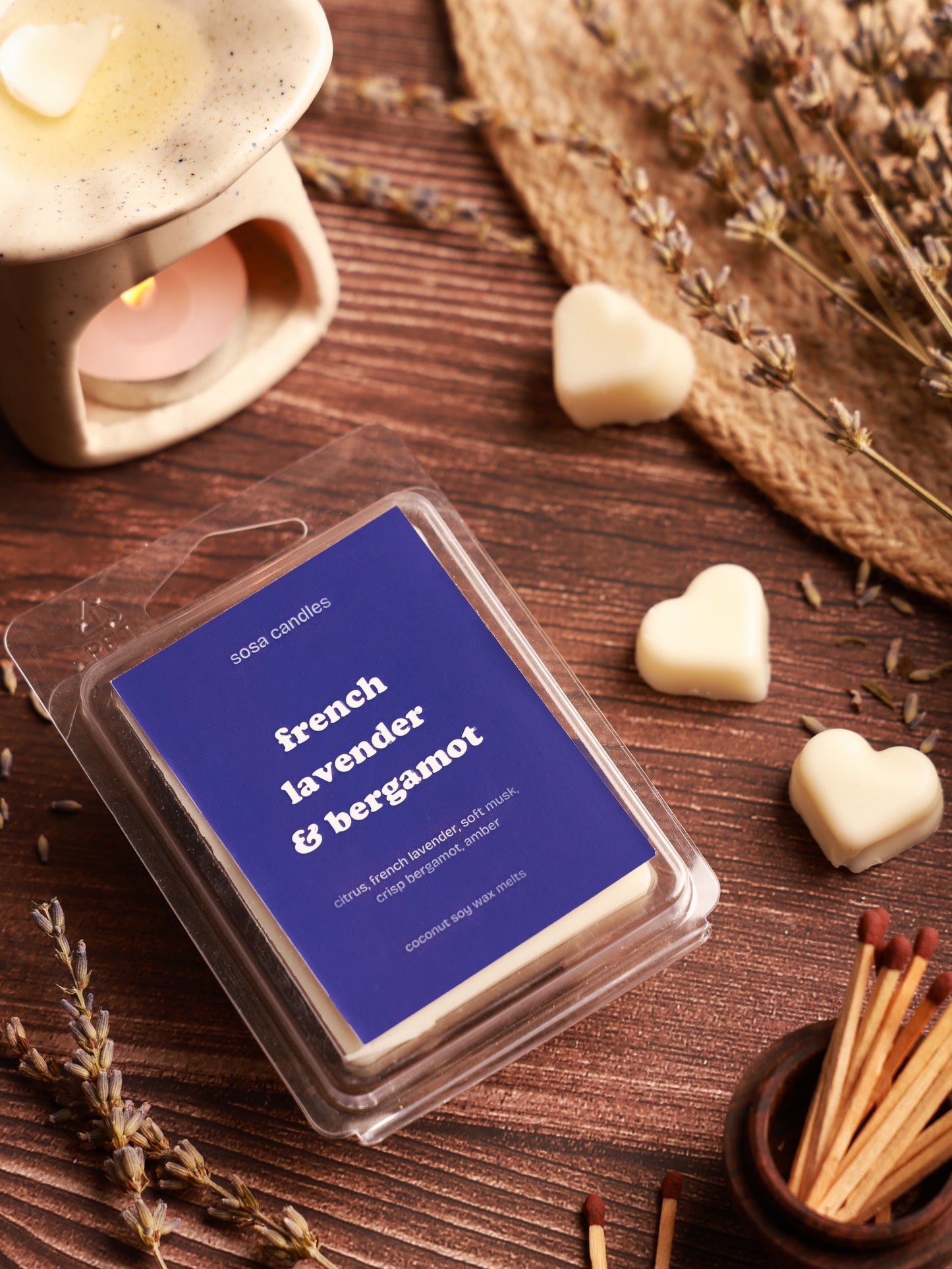 French Lavender & Bergamot Wax Melts