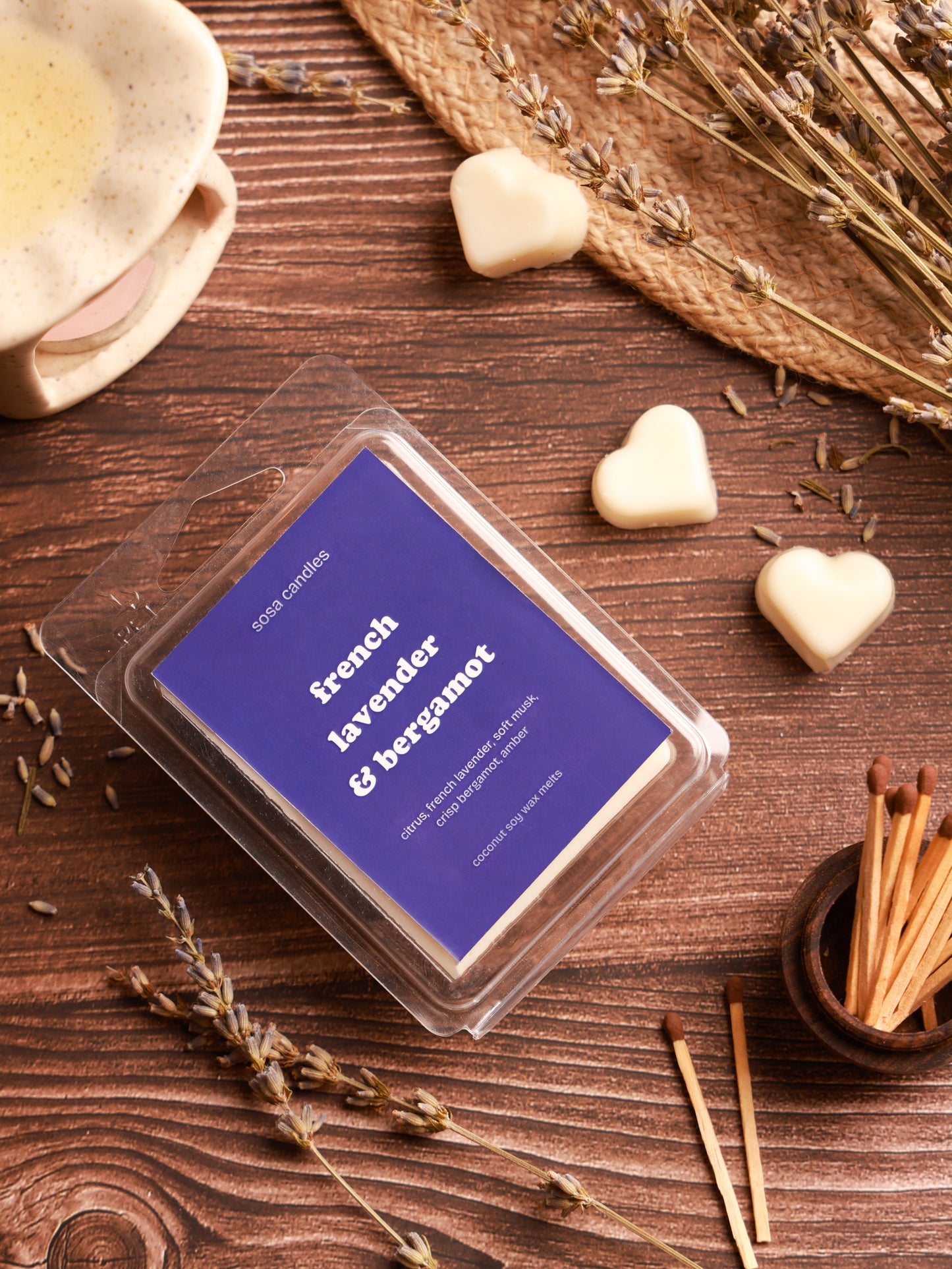 French Lavender & Bergamot Wax Melts