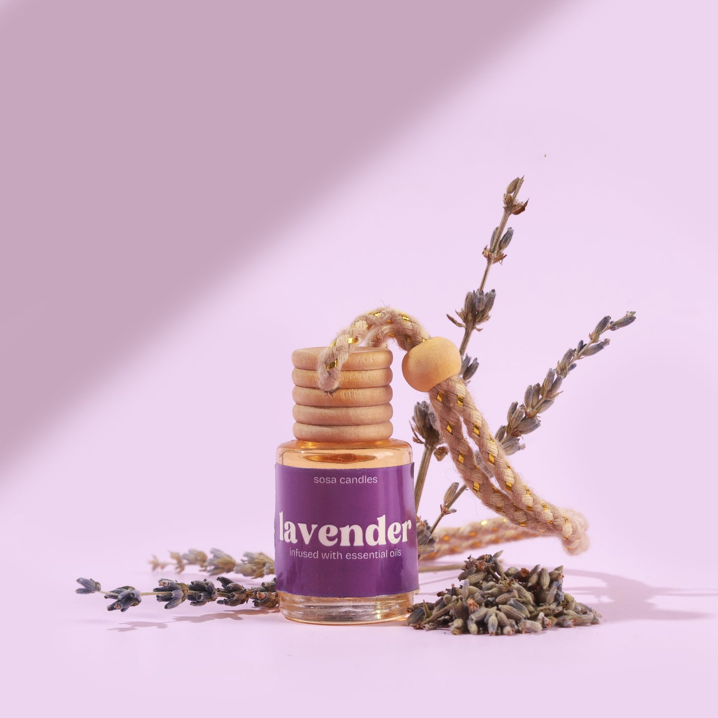 Lavender Hanging Car Freshener (12ml)