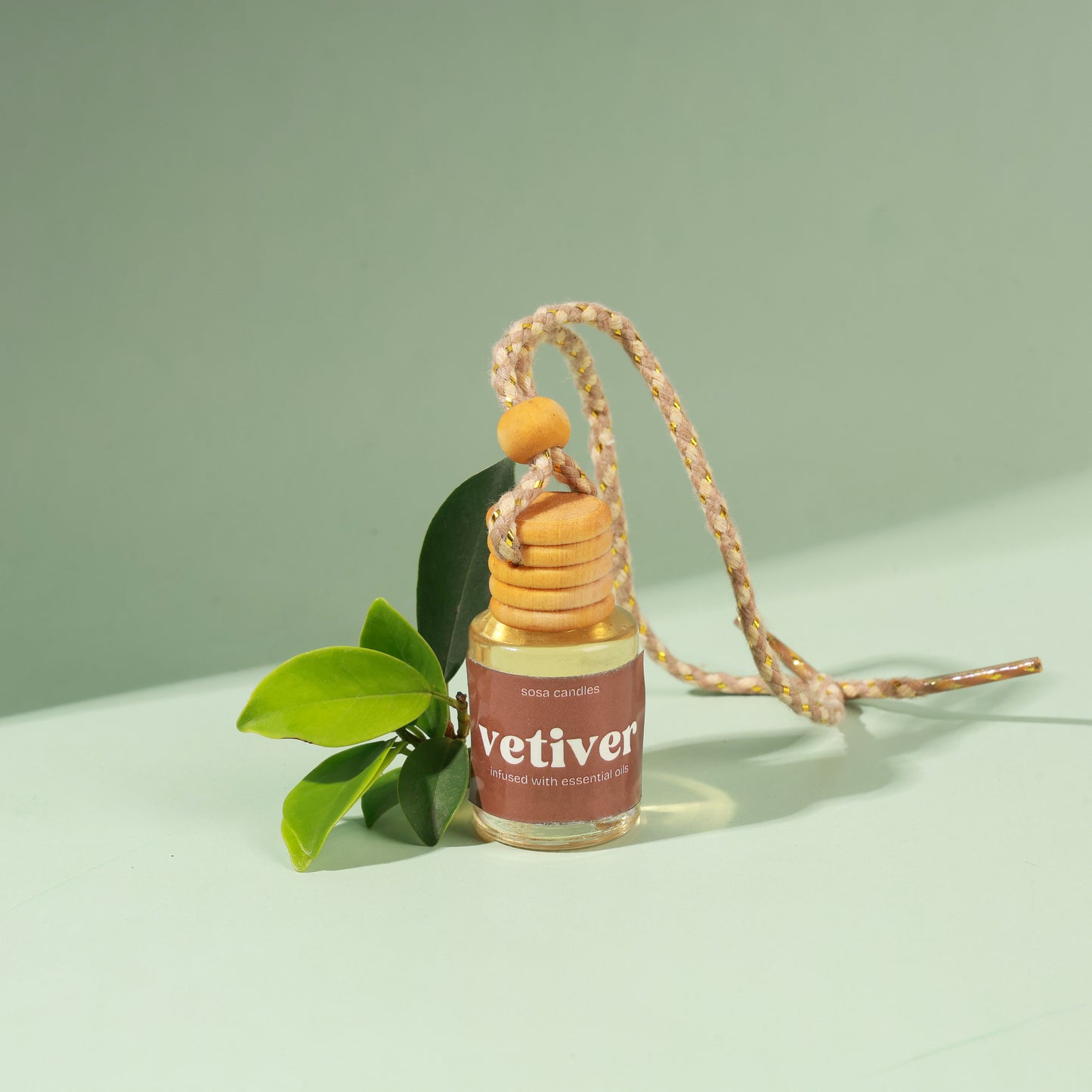vetiver hanging car freshener (12ml)