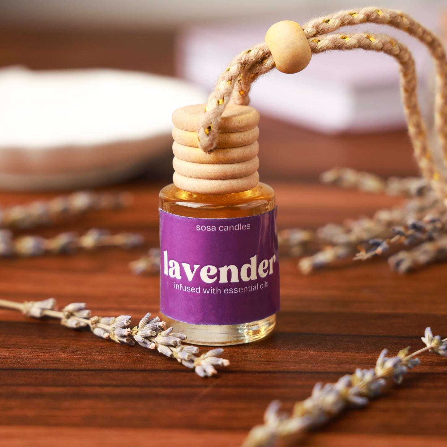Lavender Hanging Car Freshener (12ml)