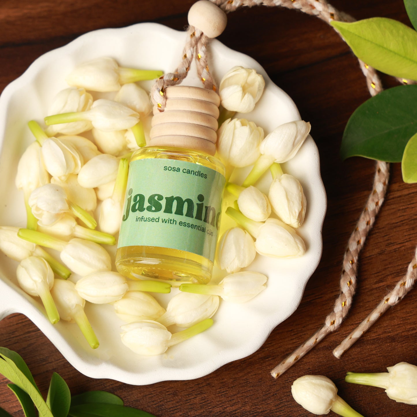 Jasmine Hanging Car Perfume (12ml)