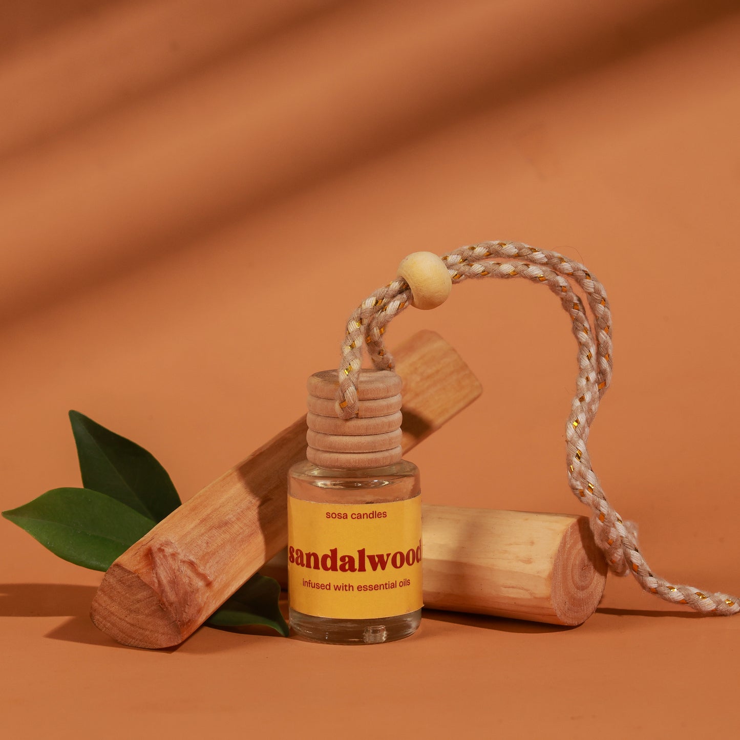 sandalwood hanging car freshener (12ml)