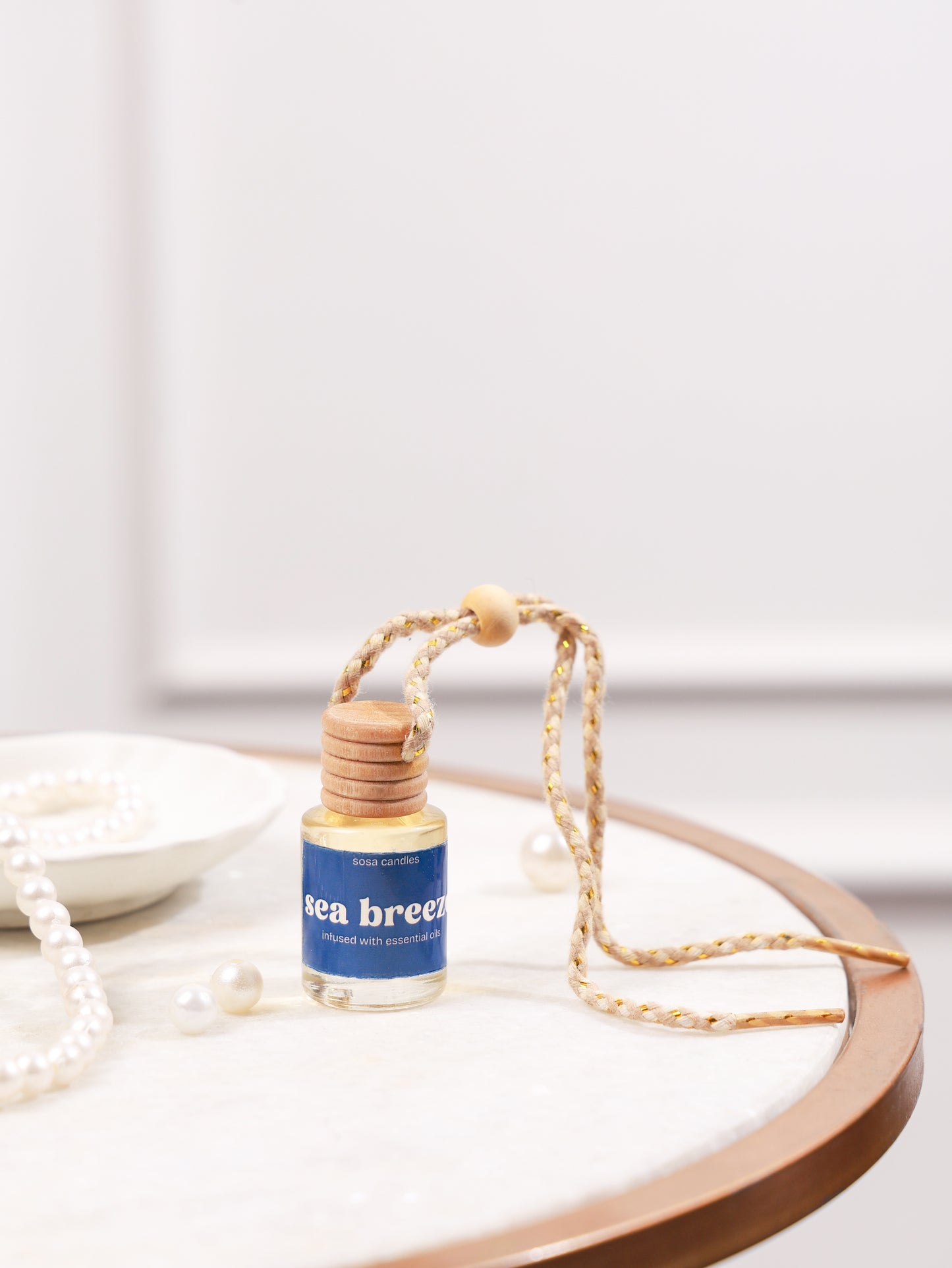 sea breeze hanging car freshener (12ml)