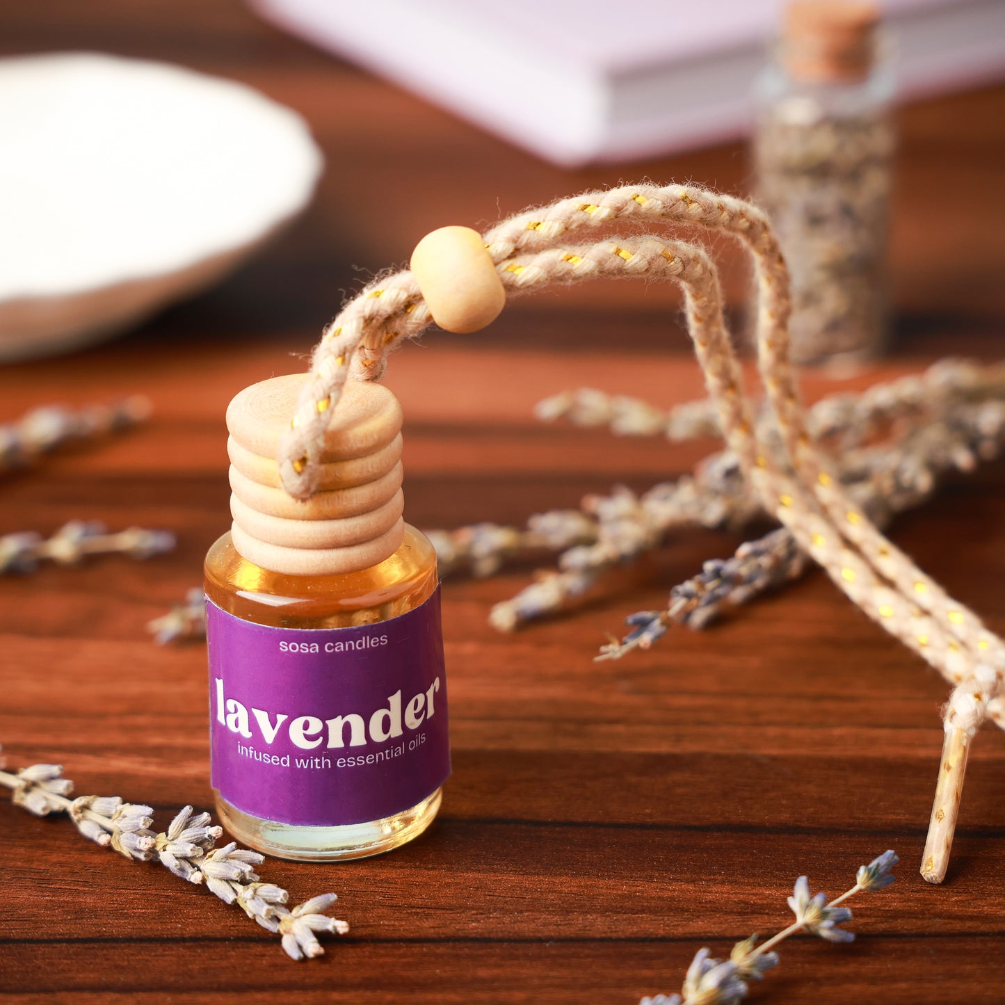 Lavender Hanging Car Freshener (12ml)