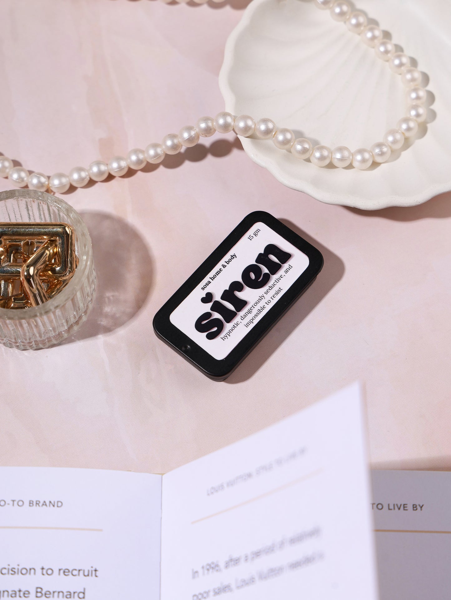 luxury alcohol-free body perfume balm with berries and coffee