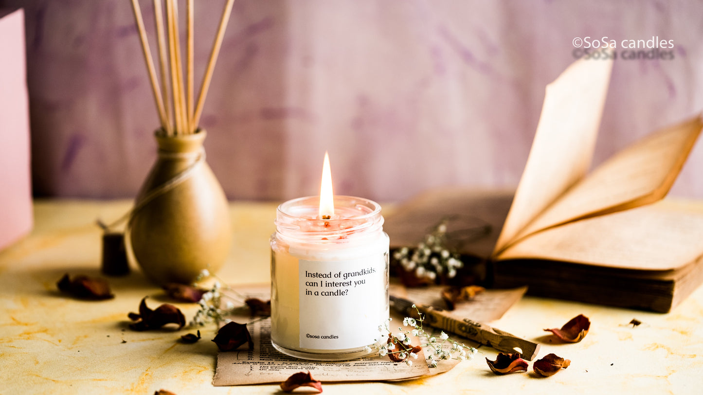Can I Interest You In A Candle | Gifts for Grandparents