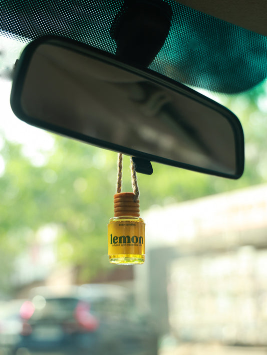 Natural car perfumes with organic ingredients for sensitive noses