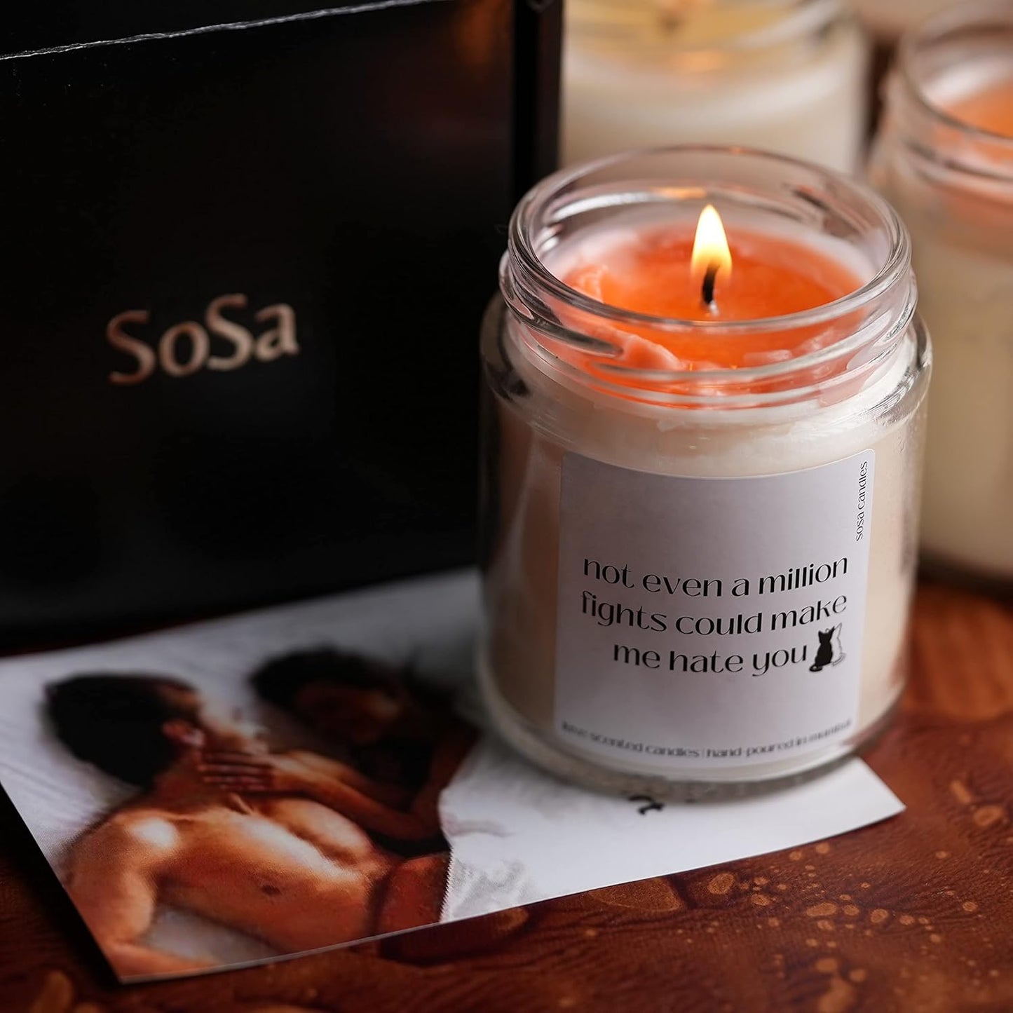 Best Birthday Candle Gift For Girlfriend - Not Even a Million Fights Could Make Me Hate You Scented Candle