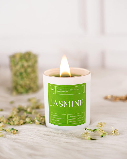 Jasmine Scented Candle For Stress Relief | Stress Relief Gifts