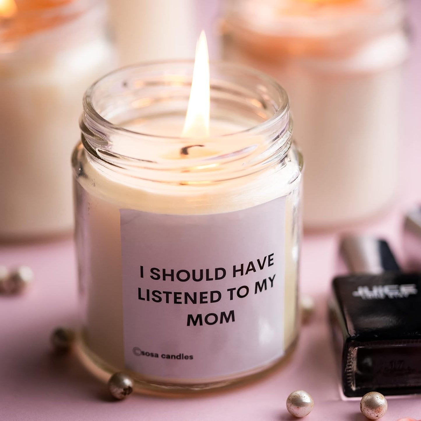 I Should Have Listened To My Mom | Scented Candles Gift Set | Mom Birthday Gifts