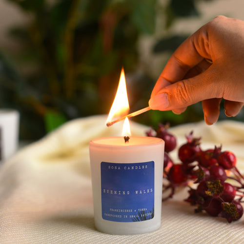 SOSA Evening Walks scented jar candle