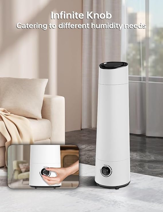 Megh Ultrasonic Cool Mist Diffuser (6 liters capacity)