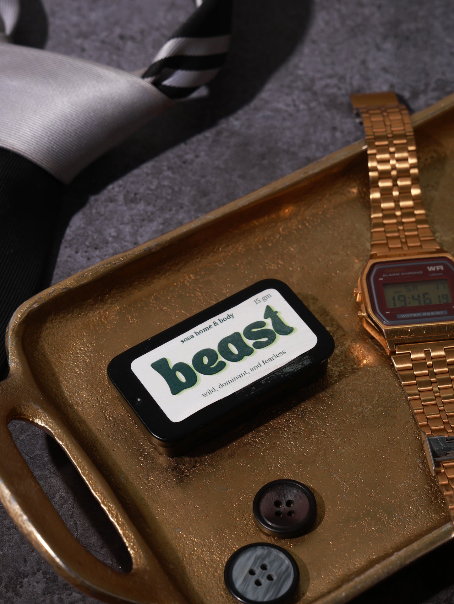 bold solid perfume for men – long-wear, cruelty-free, made in India

