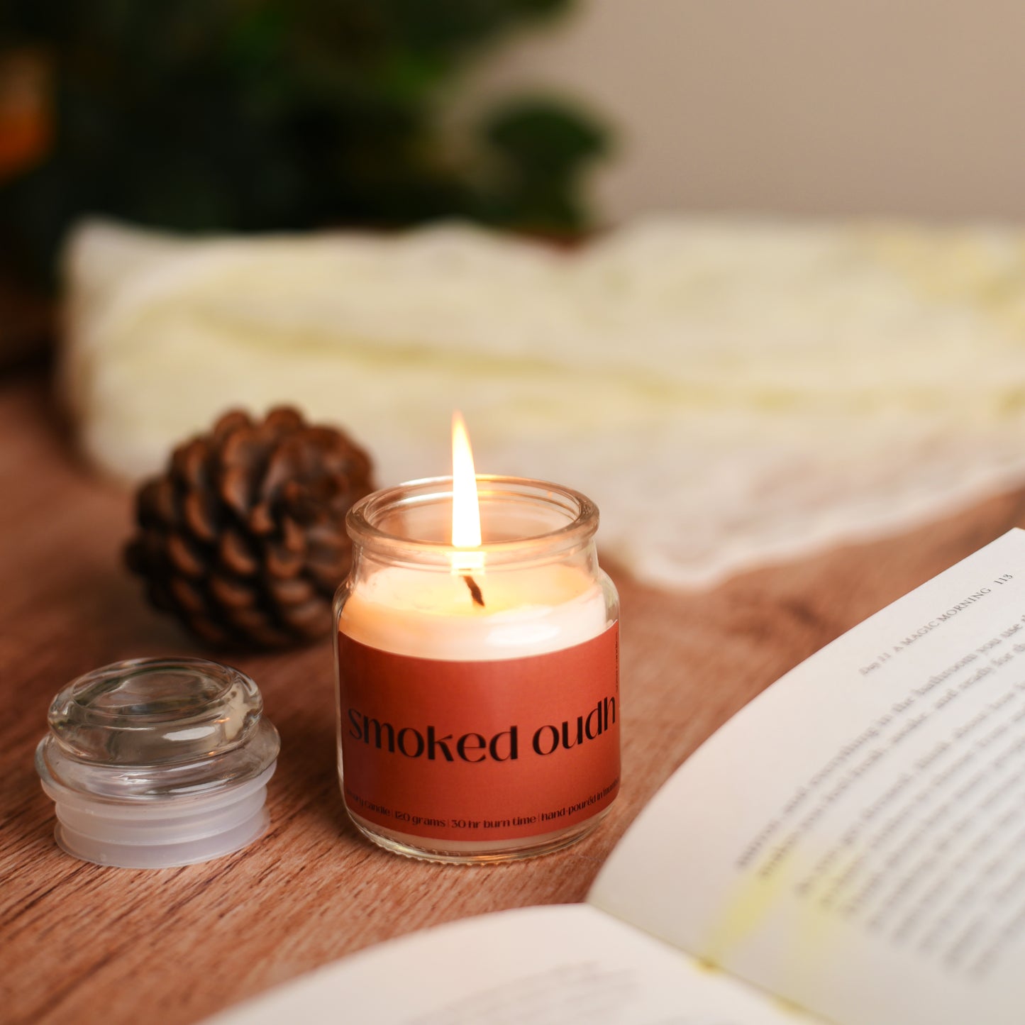 Smoked Oudh Scented Candle