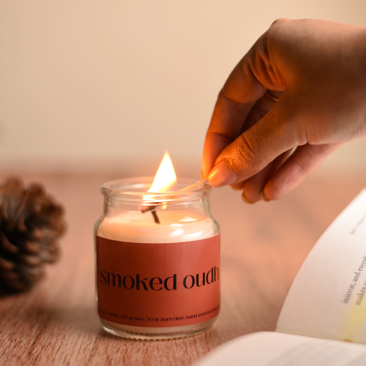 Smoked Oudh Scented Candle