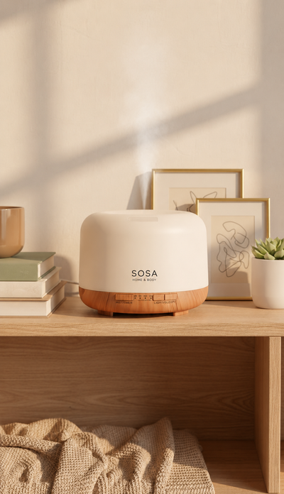 SOSA Sukoon ultrasonic cool mist diffuser