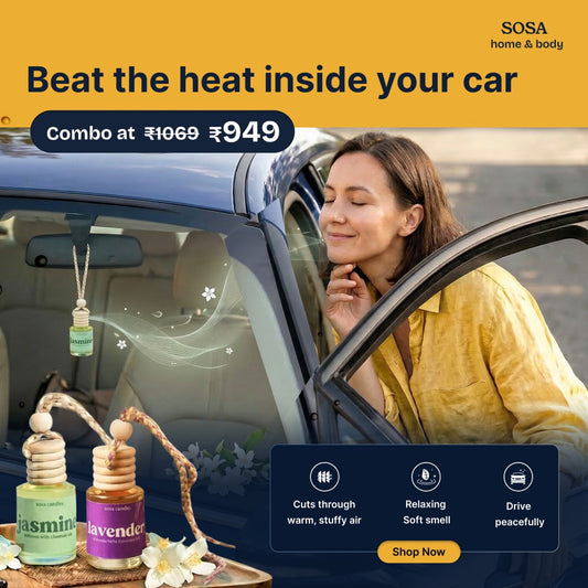 Jasmine & Lavender Car Perfume Combo