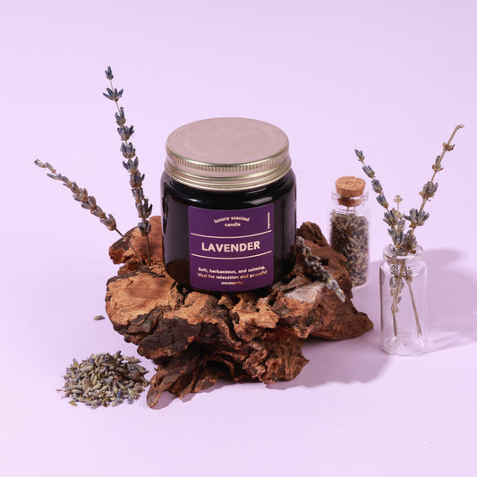 lavender scented candle | luxury scented candle | hand-poured in micro batches