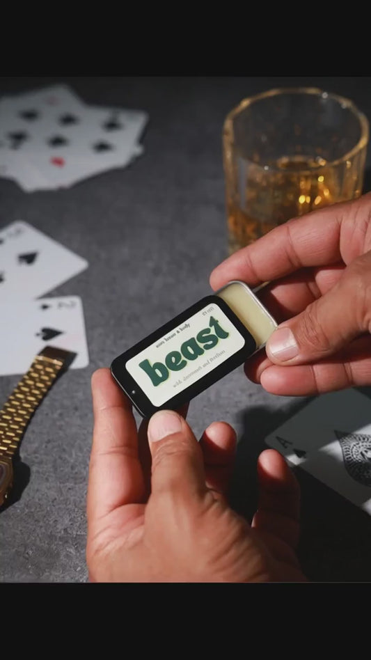 beast | solid body perfume for men | 15g