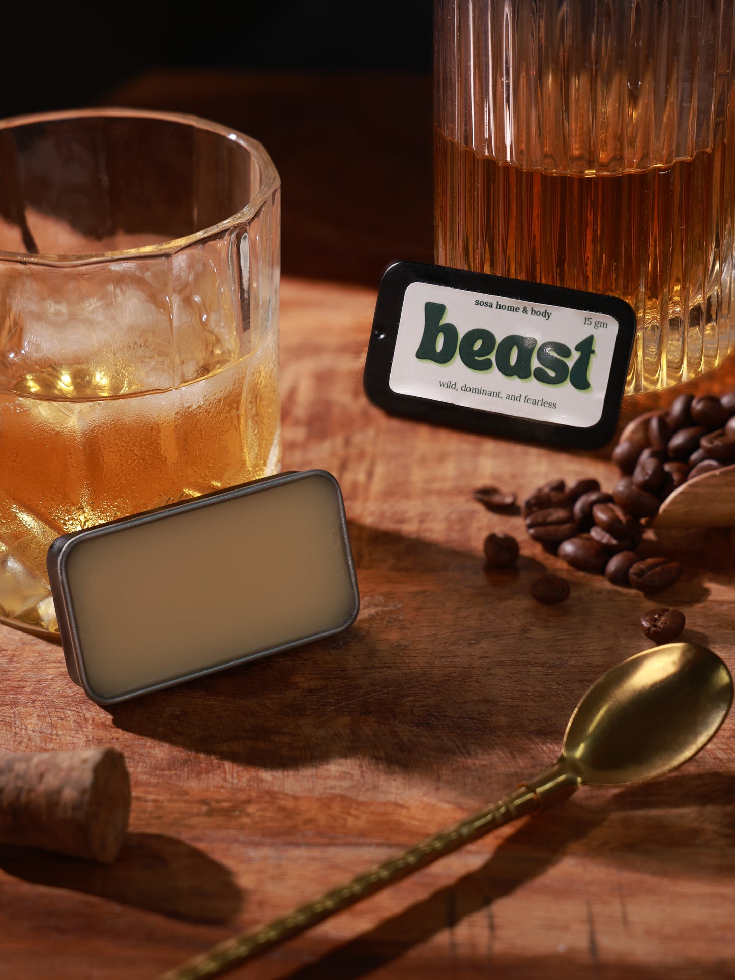 bold solid perfume for men – long-wear, cruelty-free, made in India


