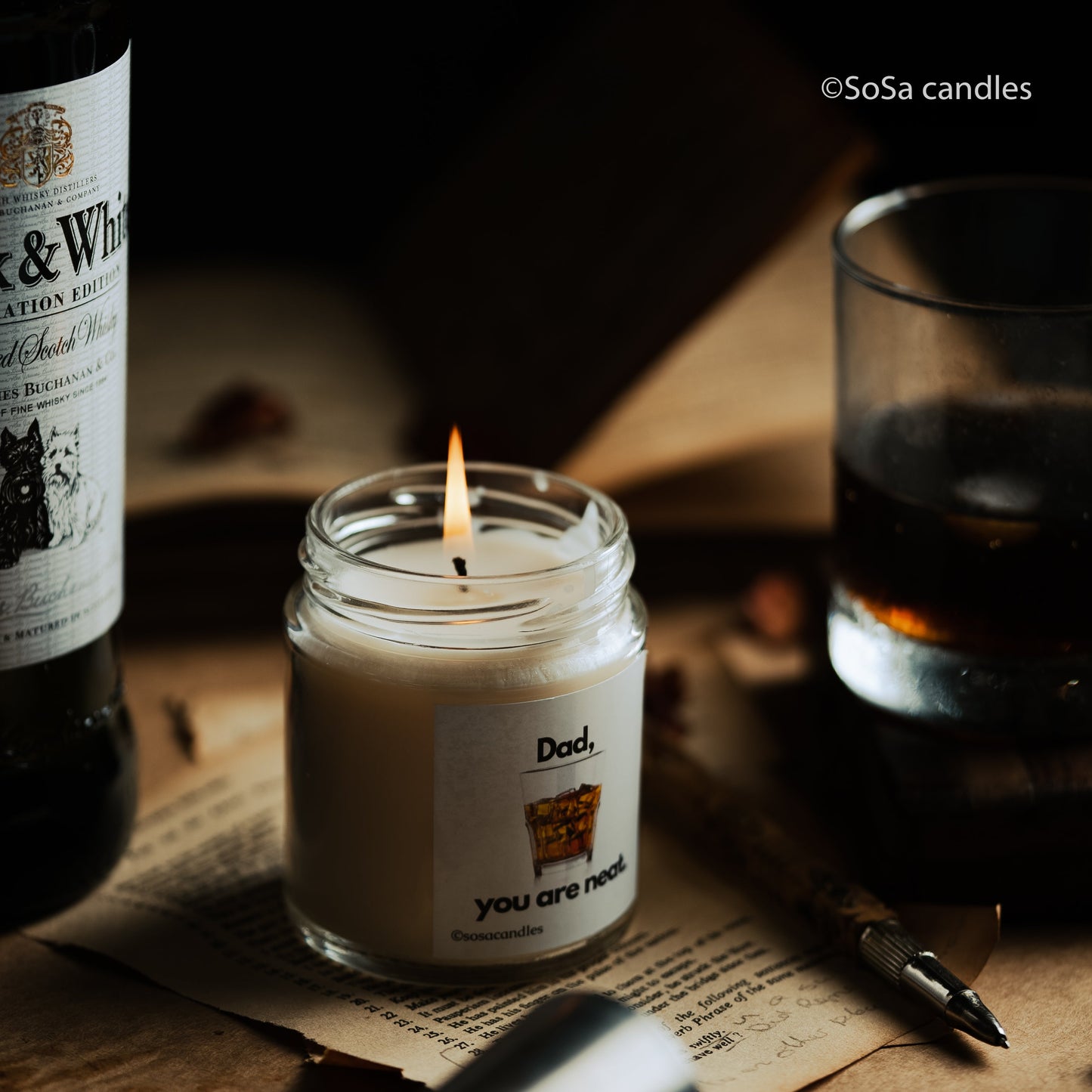Dad You're Neat Candle | Gifts for Dad