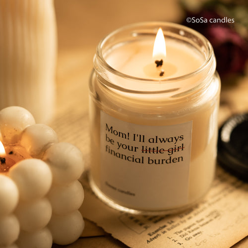 SOSA soy candle for mothers