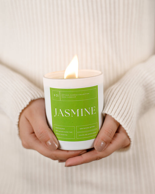 Jasmine Woodenwick Candle